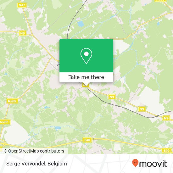 Serge Vervondel map