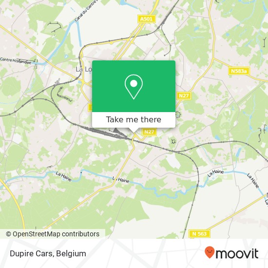 Dupire Cars map