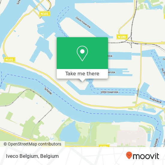 Iveco Belgium map