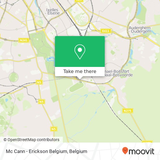 Mc Cann - Erickson Belgium plan