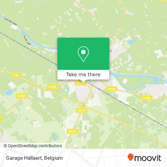 Garage Hallaert map