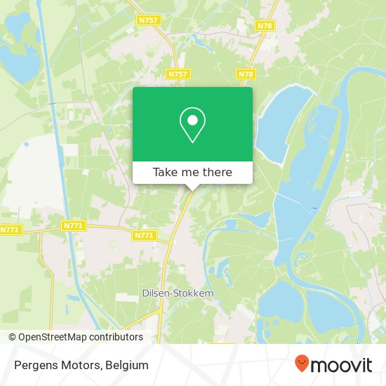 Pergens Motors map