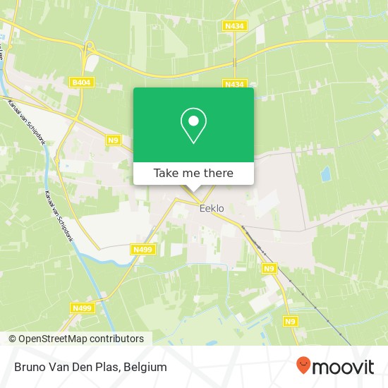 Bruno Van Den Plas map