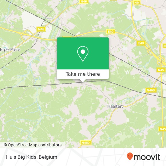 Huis Big Kids map