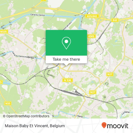 Maison Baby Et Vincent map