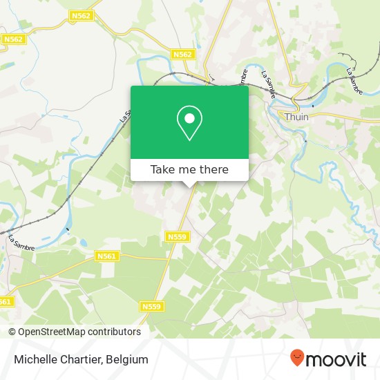 Michelle Chartier map