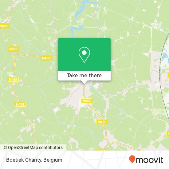 Boetiek Charity map