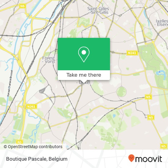Boutique Pascale map