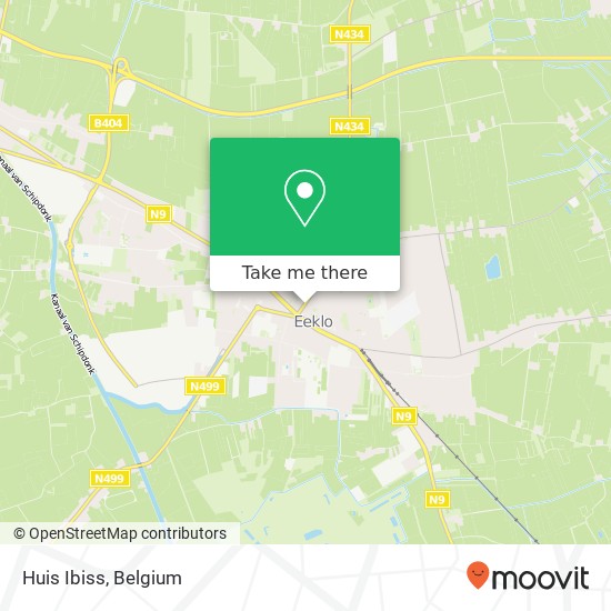 Huis Ibiss map