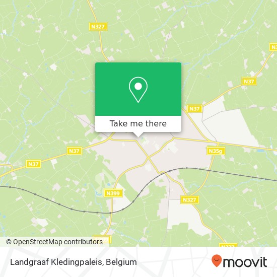 Landgraaf Kledingpaleis map