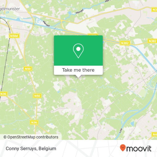 Conny Serruys map