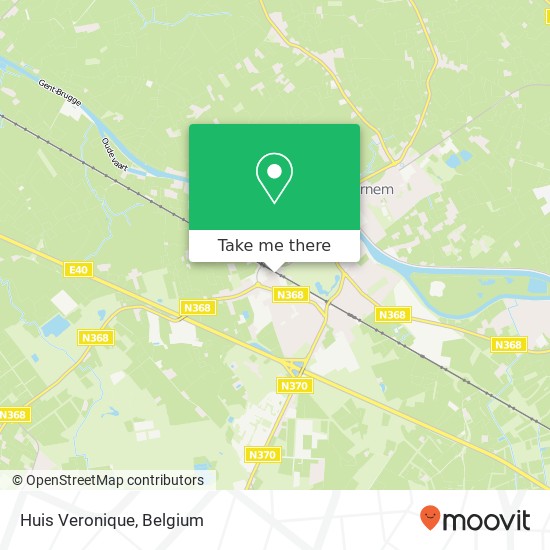 Huis Veronique map