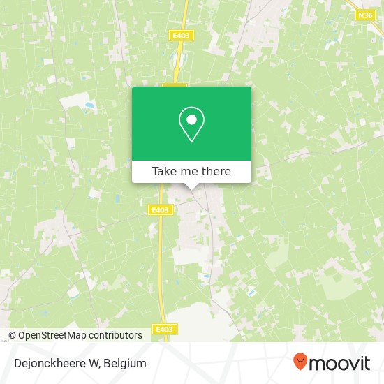 Dejonckheere W map