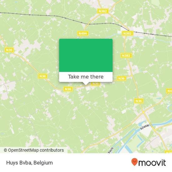 Huys Bvba map