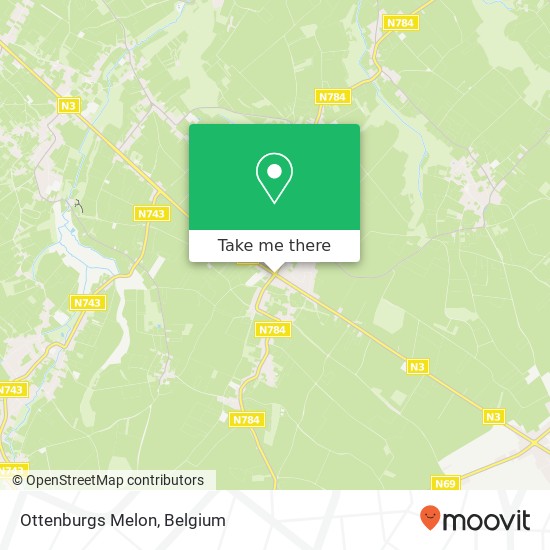 Ottenburgs Melon map