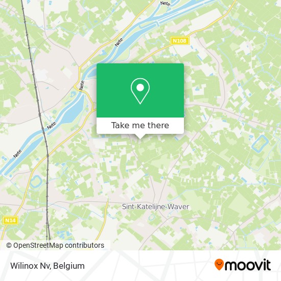 Wilinox Nv map