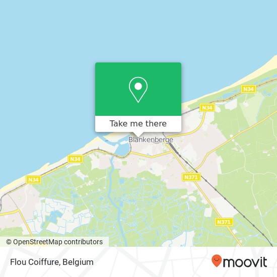 Flou Coiffure map