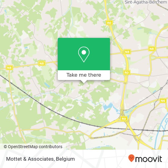 Mottet & Associates map
