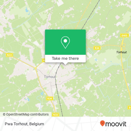 Pwa Torhout map