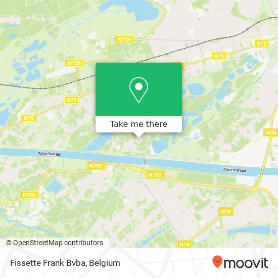 Fissette Frank Bvba map