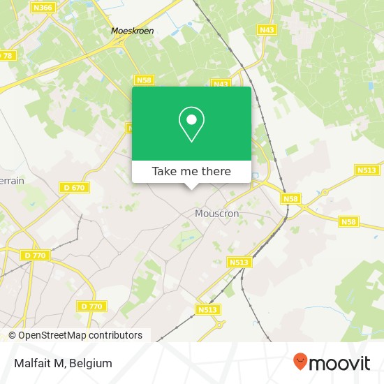 Malfait M map