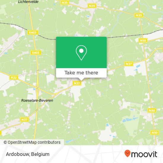 Ardobouw map