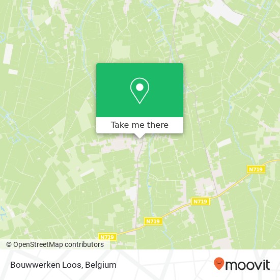 Bouwwerken Loos map