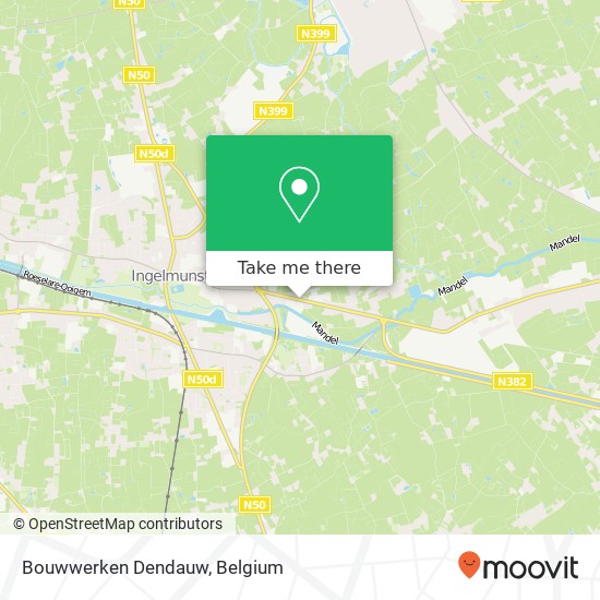 Bouwwerken Dendauw map