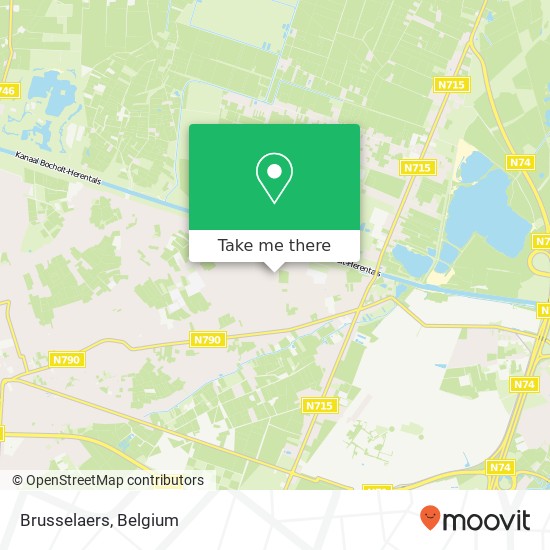 Brusselaers map