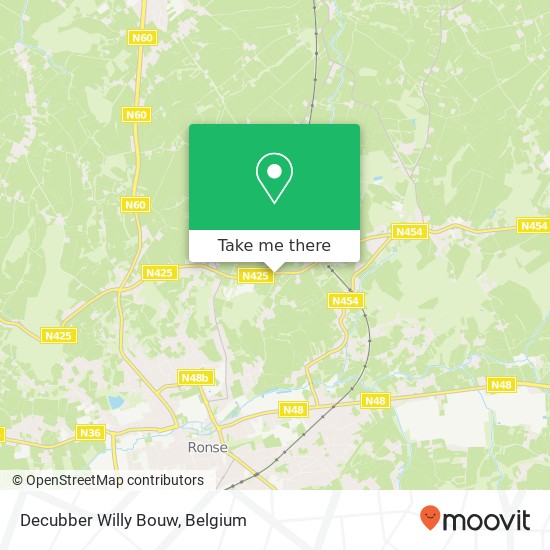 Decubber Willy Bouw map