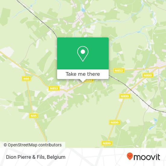 Dion Pierre & Fils map