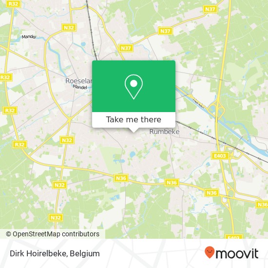 Dirk Hoirelbeke map