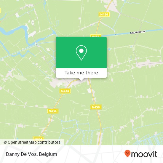 Danny De Vos map