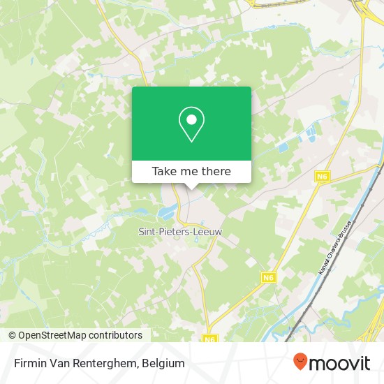 Firmin Van Renterghem map