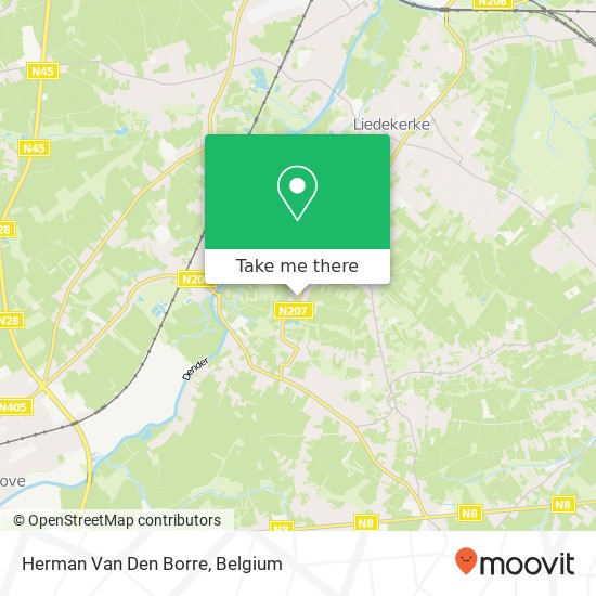 Herman Van Den Borre map