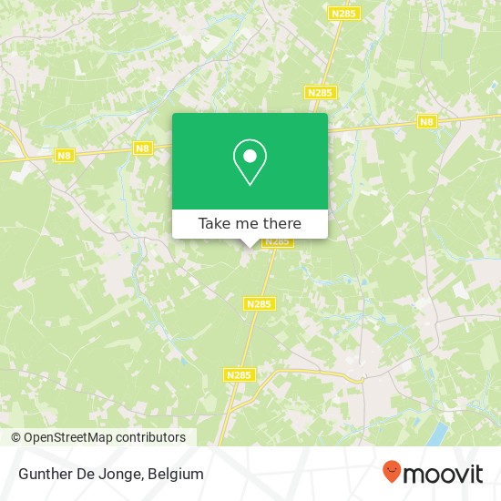 Gunther De Jonge map