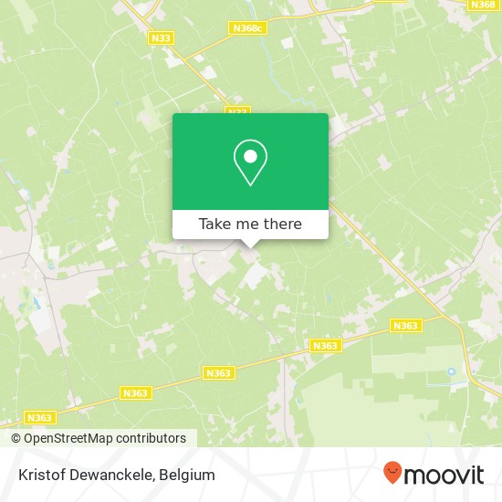 Kristof Dewanckele map