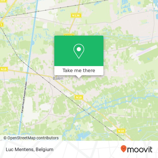 Luc Mentens map