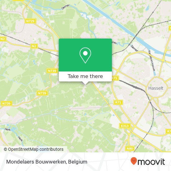 Mondelaers Bouwwerken map