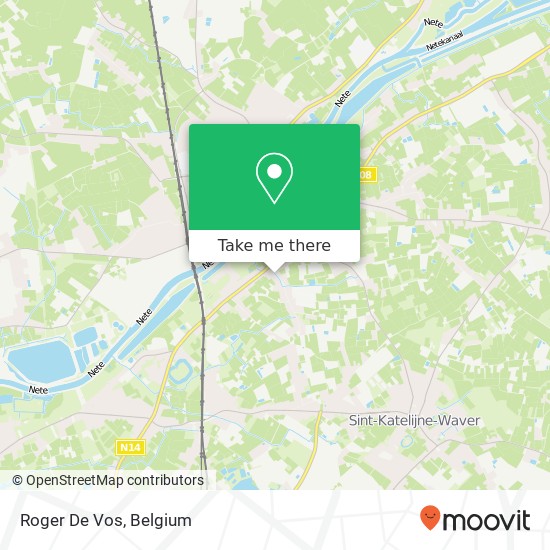 Roger De Vos map