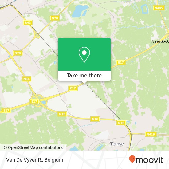 Van De Vyver R. map