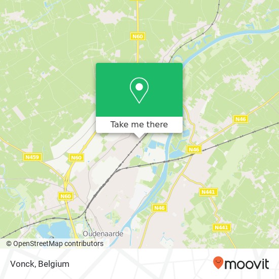 Vonck map