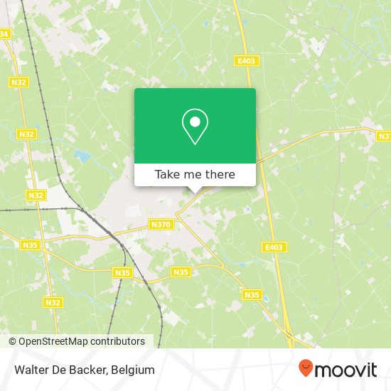 Walter De Backer map