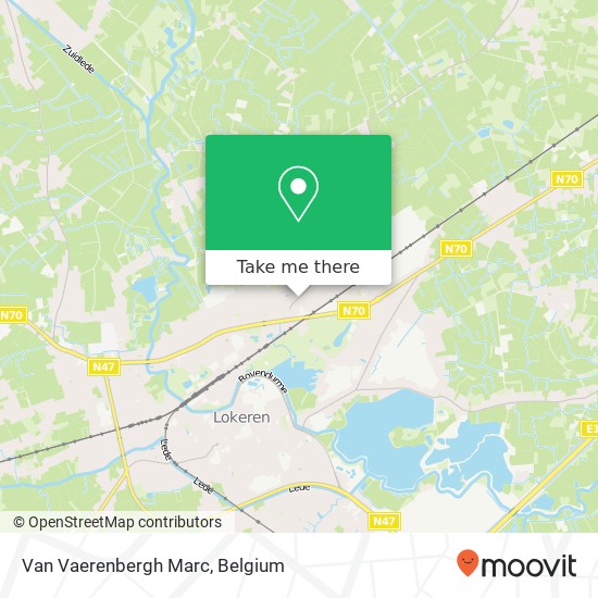 Van Vaerenbergh Marc map