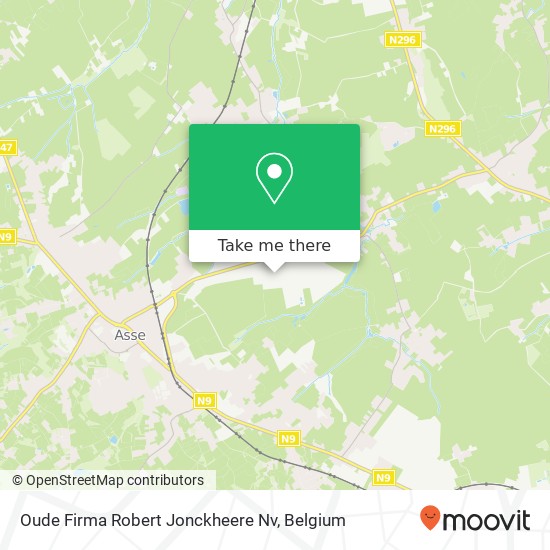 Oude Firma Robert Jonckheere Nv map