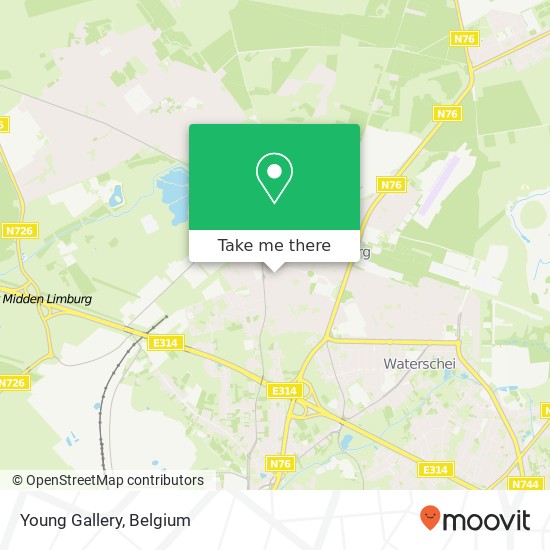 Young Gallery map