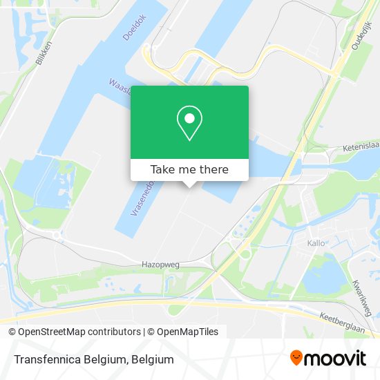 Transfennica Belgium plan