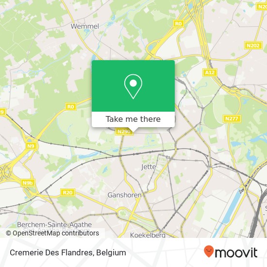 Cremerie Des Flandres map