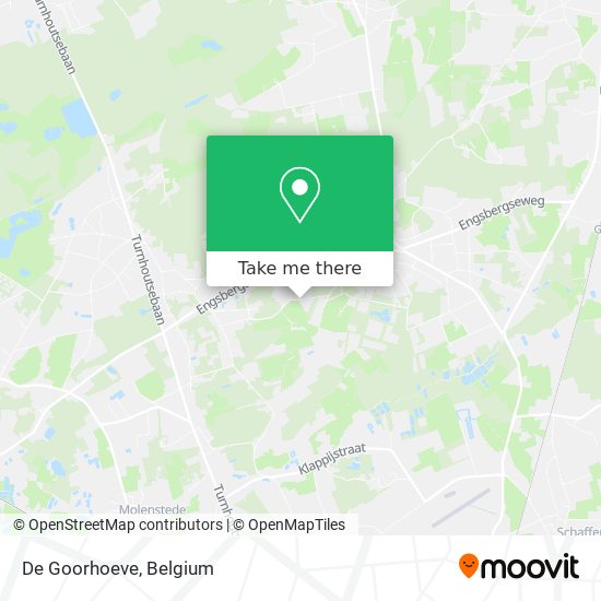 De Goorhoeve map