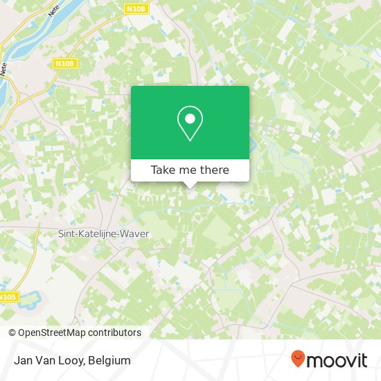 Jan Van Looy map